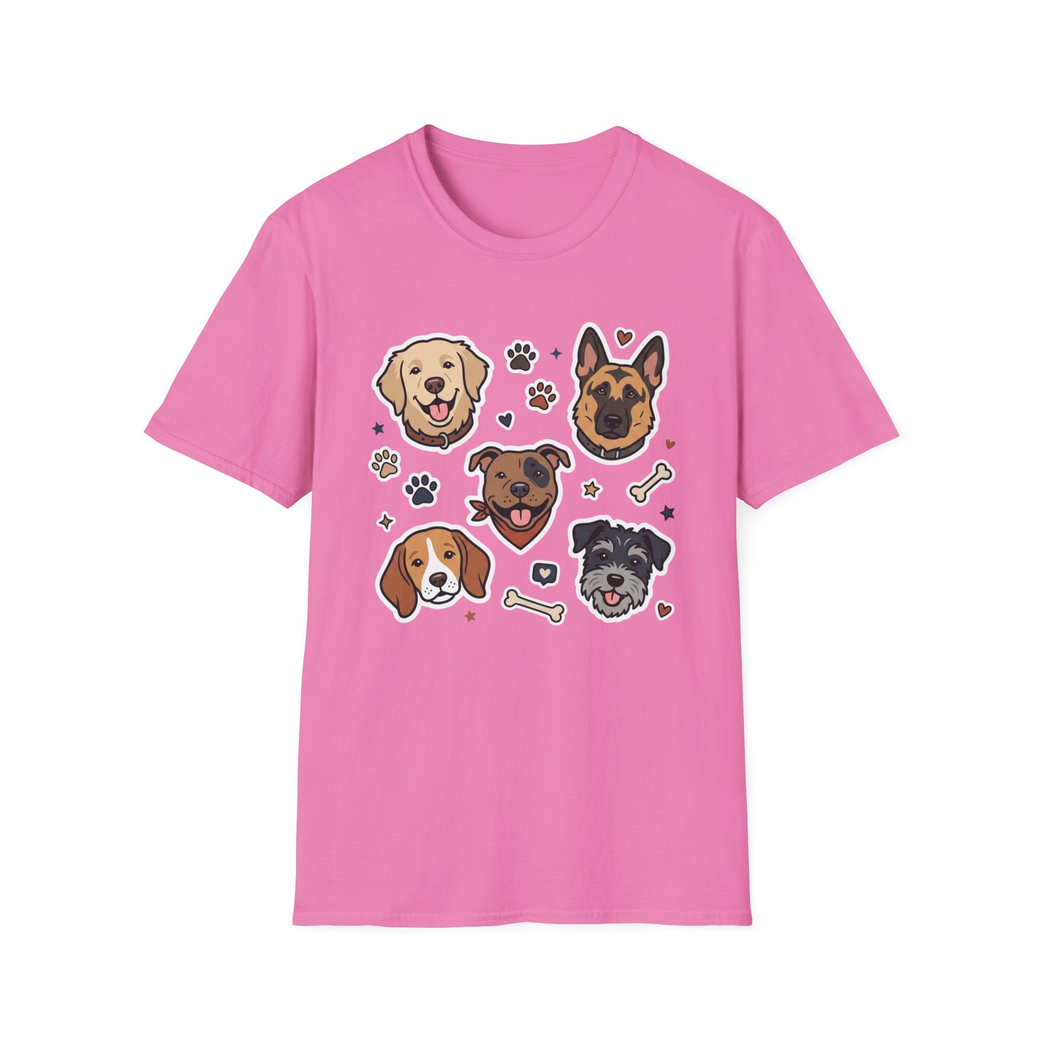 Rescue Pack Club T-Shirt-T-Shirt-luxury-rescue-dog-t-shirt-for-dog-lovers-Azalea-S-Rescue Paws Club