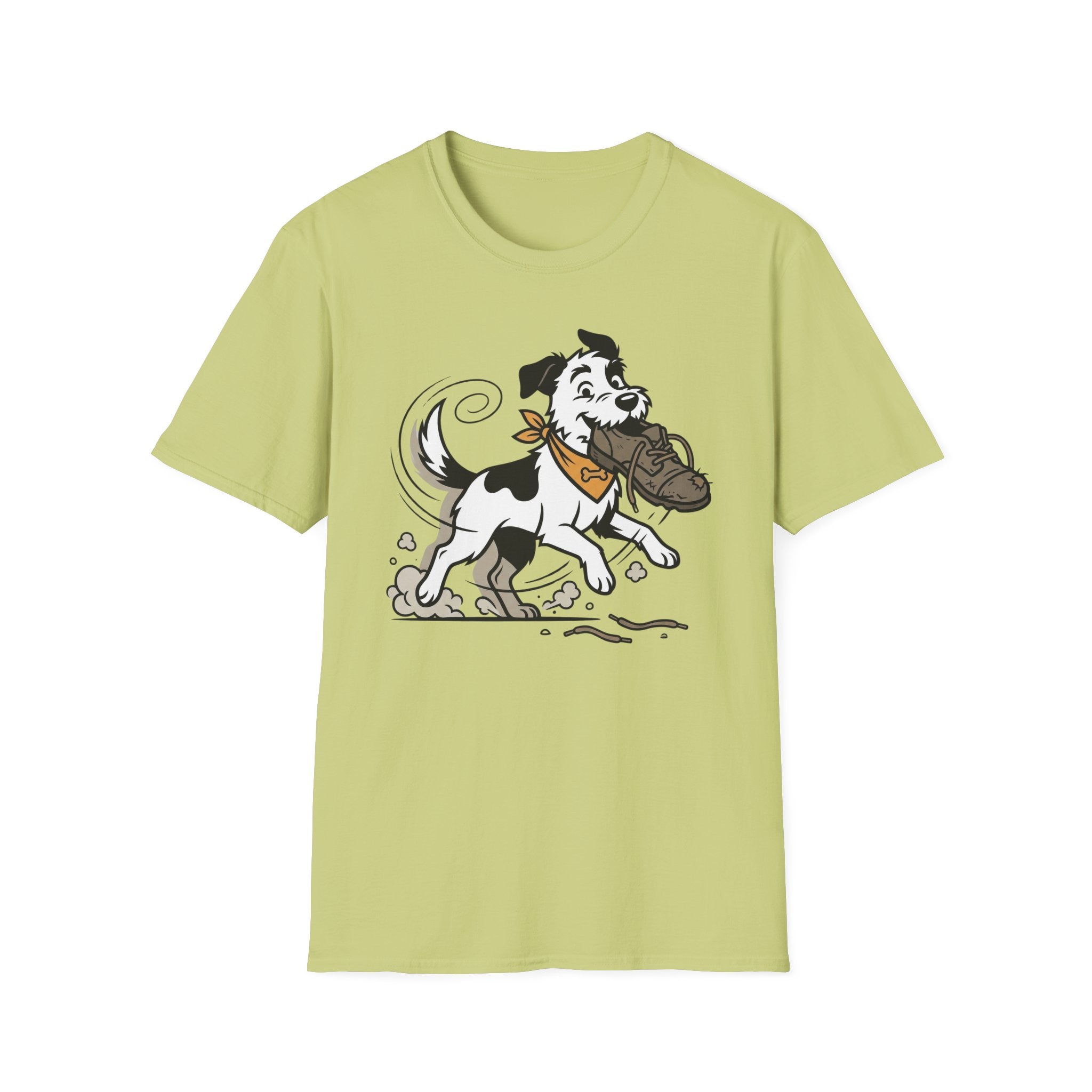 Outdoor Chaos Activated T-Shirt-T-Shirt-luxury-rescue-dog-t-shirt-for-dog-lovers-Pistachio-S-Rescue Paws Club