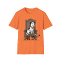Royal Pup T-Shirt-T-Shirt-luxury-rescue-dog-t-shirt-for-dog-lovers-Heather Orange-S-Rescue Paws Club